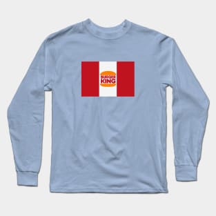 Peruvian Flag Long Sleeve T-Shirt